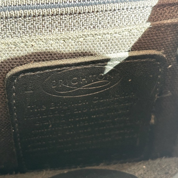 VTG‎ Brighton Leather Crossbody Bag with Horse Embellishment and Braided Strap - Picture 8 of 16